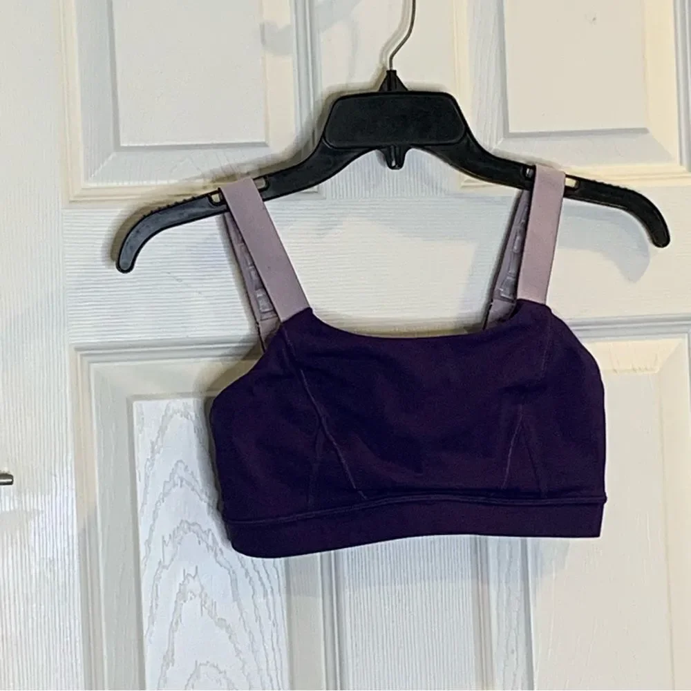 Lululemon Adjust Me Bra Concord Grape Size 4